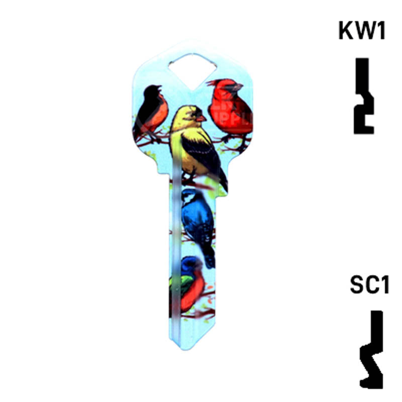 Happy Keys- Birds Key (Choose Keyway) Residential-Commercial Key Howard Keys