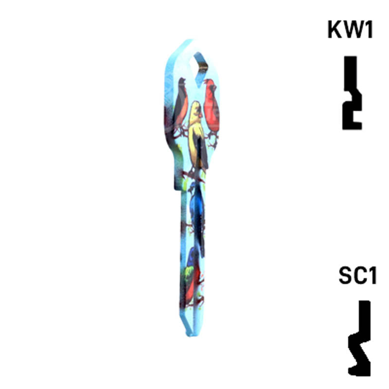 Happy Keys- Birds Key (Choose Keyway) Residential-Commercial Key Howard Keys