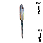 Happy Keys- Boba Fett Key (Choose Keyway) Residential-Commercial Key Howard Keys