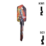 Happy Keys- Boba Fett Key (Choose Keyway) Residential-Commercial Key Howard Keys