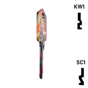 Happy Keys- Boba Fett Key (Choose Keyway) Residential-Commercial Key Howard Keys