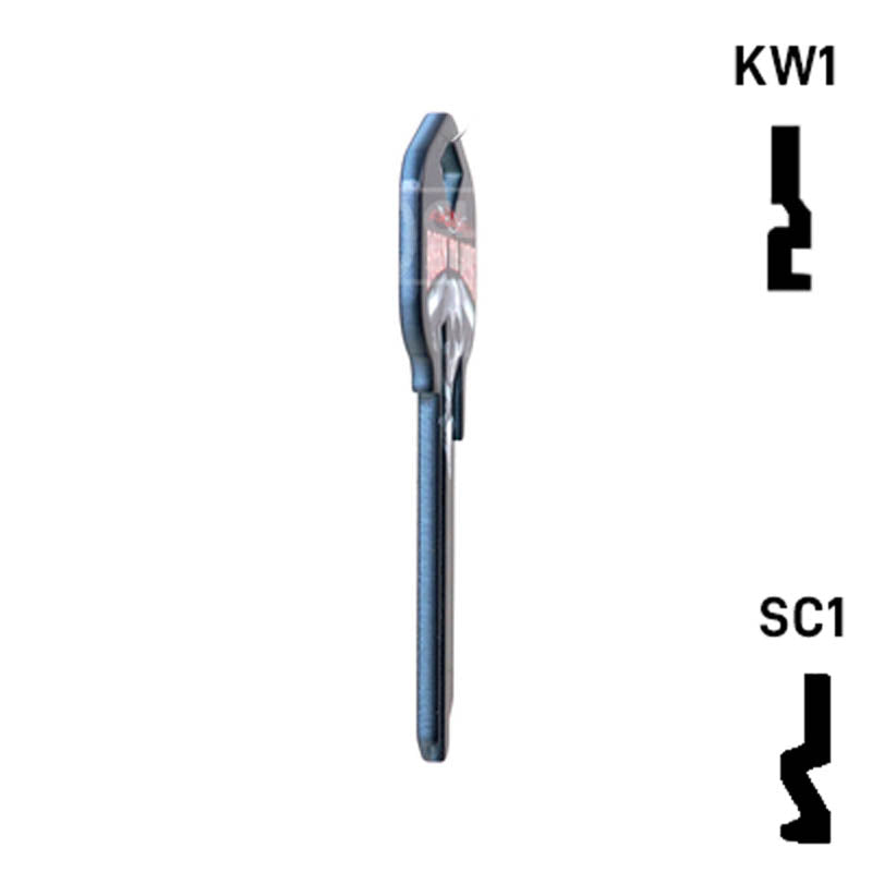 Happy Keys- Born to Ride Key (Choose Keyway) Residential-Commercial Key Howard Keys