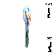 Happy Keys- Bulldog Key (Choose Keyway) Residential-Commercial Key Howard Keys