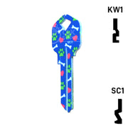 Happy Keys- Bulldog Key (Choose Keyway) Residential-Commercial Key Howard Keys