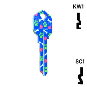 Happy Keys- Bulldog Key (Choose Keyway) Residential-Commercial Key Howard Keys