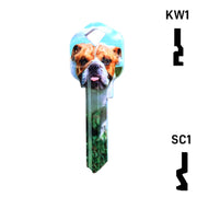 Happy Keys- Bulldog Key (Choose Keyway) Residential-Commercial Key Howard Keys