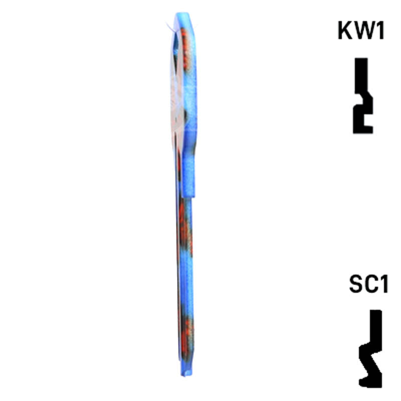 Happy Keys- Butterflies Key (Choose Keyway) Residential-Commercial Key Howard Keys