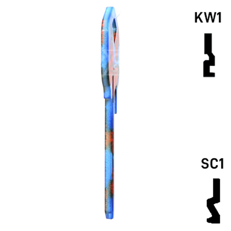 Happy Keys- Butterflies Key (Choose Keyway) Residential-Commercial Key Howard Keys