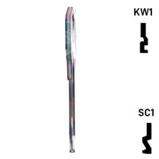 Happy Keys- Camouflage Key (Choose Keyway) Residential-Commercial Key Howard Keys