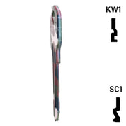 Happy Keys- Camouflage Key (Choose Keyway) Residential-Commercial Key Howard Keys