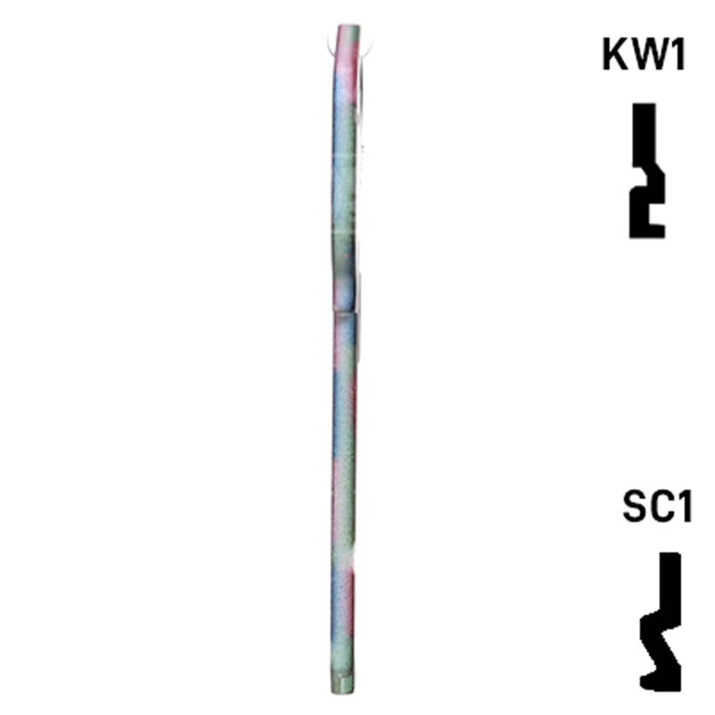 Happy Keys- Camouflage Key (Choose Keyway) Residential-Commercial Key Howard Keys