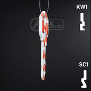 Happy Keys- Canadian Flag Key (Choose Keyway) Residential-Commercial Key Howard Keys