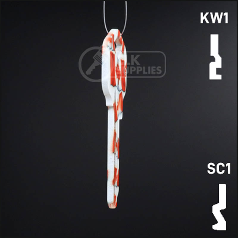 Happy Keys- Canadian Flag Key (Choose Keyway) Residential-Commercial Key Howard Keys