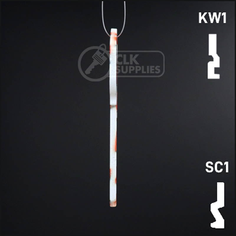 Happy Keys- Canadian Flag Key (Choose Keyway) Residential-Commercial Key Howard Keys