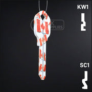 Happy Keys- Canadian Flag Key (Choose Keyway) Residential-Commercial Key Howard Keys