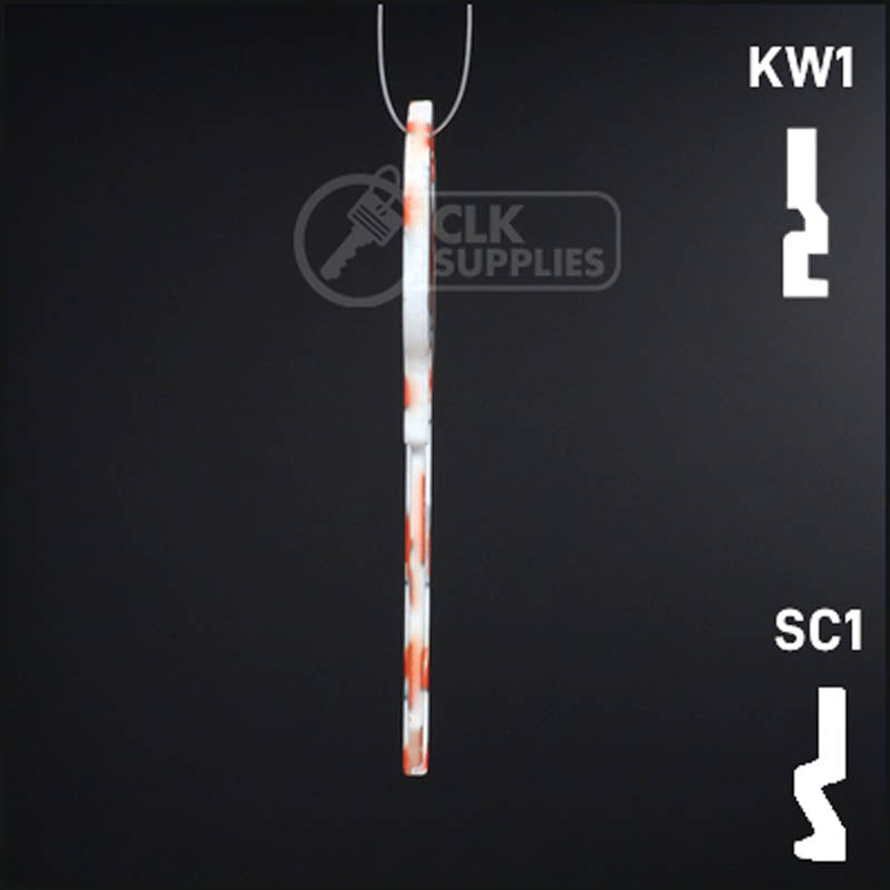 Happy Keys- Canadian Flag Key (Choose Keyway) Residential-Commercial Key Howard Keys