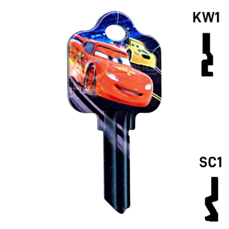 Happy Keys- Cars Key (Choose Keyway) Residential-Commercial Key Howard Keys