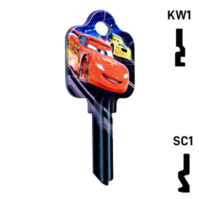 Happy Keys- Cars Key (Choose Keyway) Residential-Commercial Key Howard Keys