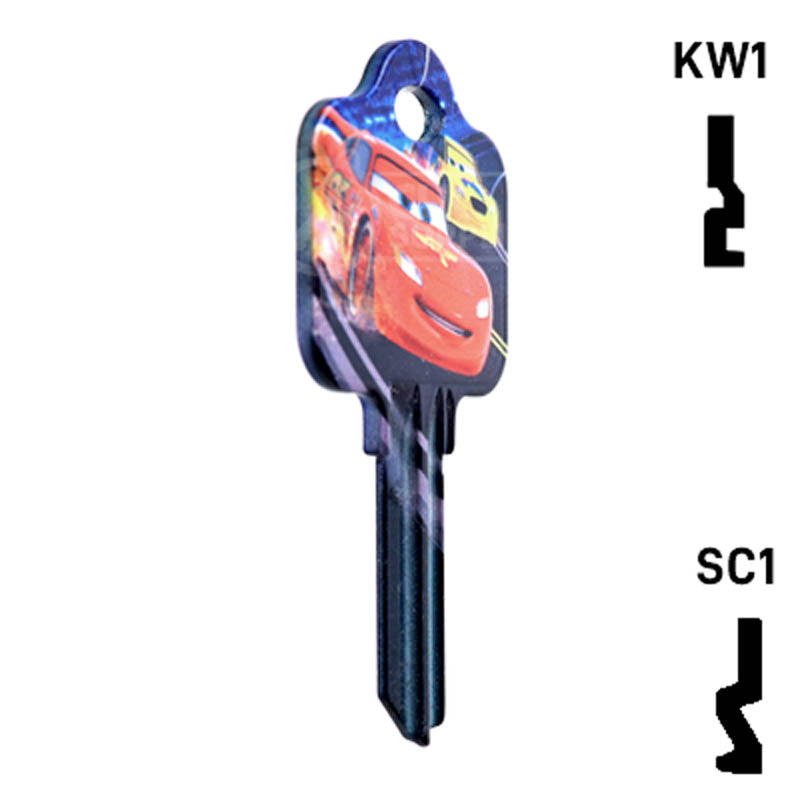Happy Keys- Cars Key (Choose Keyway) Residential-Commercial Key Howard Keys