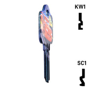 Happy Keys- Cars Key (Choose Keyway) Residential-Commercial Key Howard Keys