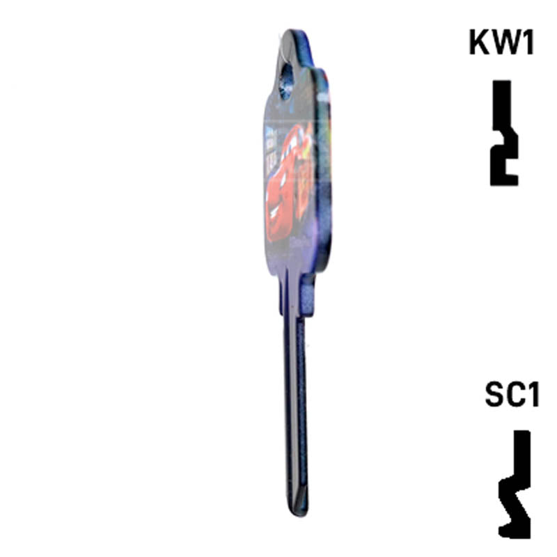 Happy Keys- Cars Key (Choose Keyway) Residential-Commercial Key Howard Keys
