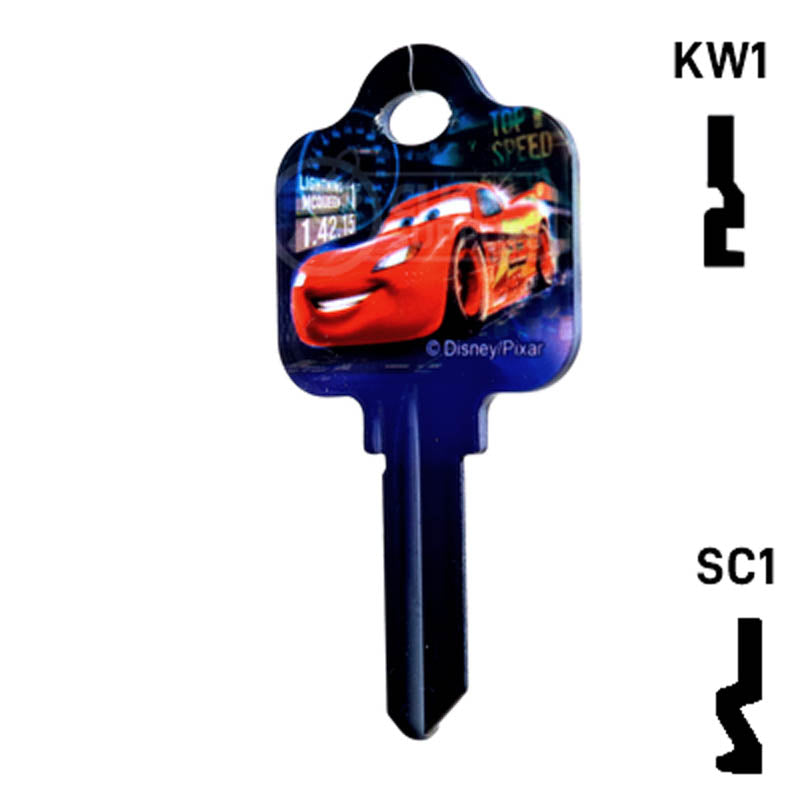 Happy Keys- Cars Key (Choose Keyway) Residential-Commercial Key Howard Keys