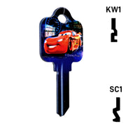 Happy Keys- Cars Key (Choose Keyway) Residential-Commercial Key Howard Keys