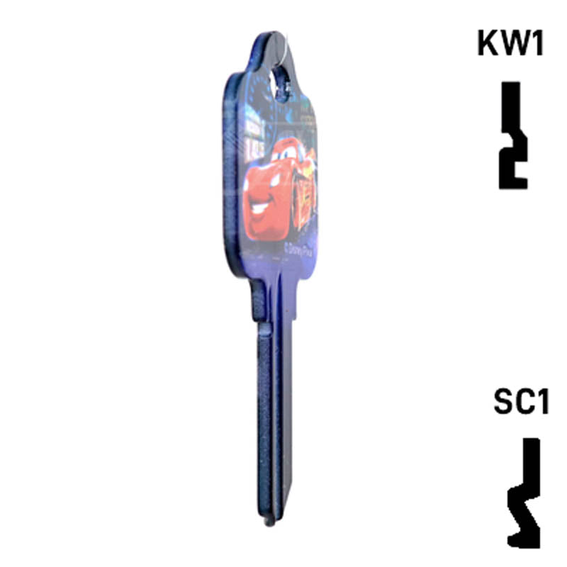 Happy Keys- Cars Key (Choose Keyway) Residential-Commercial Key Howard Keys