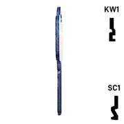Happy Keys- Cars Key (Choose Keyway) Residential-Commercial Key Howard Keys