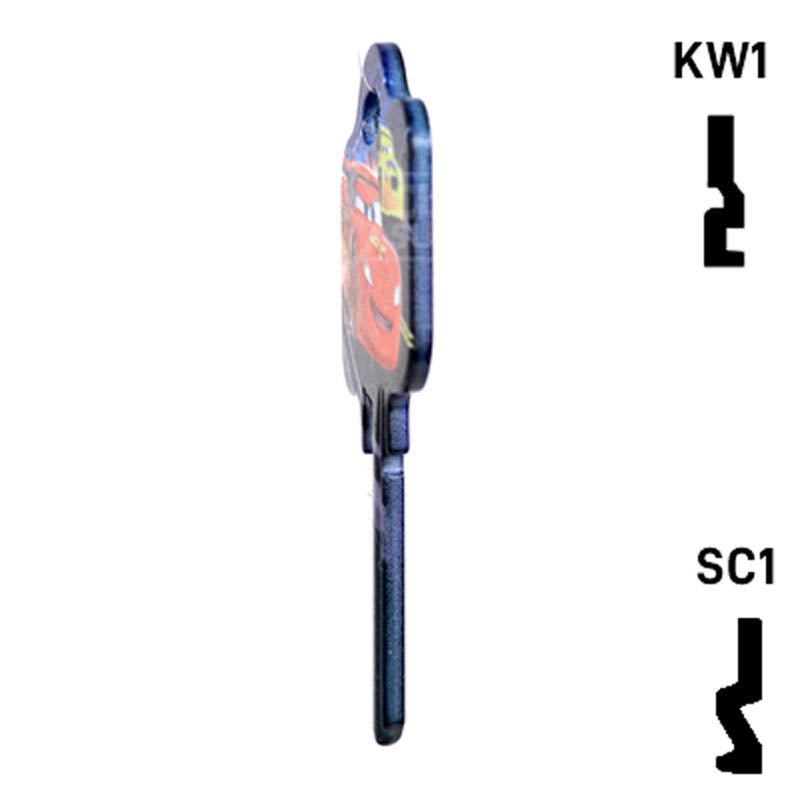 Happy Keys- Cars Key (Choose Keyway) Residential-Commercial Key Howard Keys