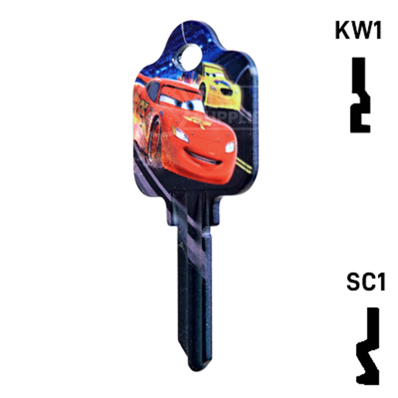Happy Keys- Cars Key (Choose Keyway) Residential-Commercial Key Howard Keys