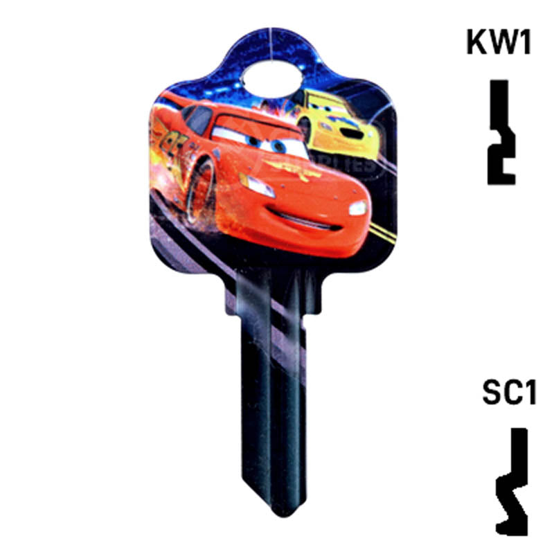 Happy Keys- Cars Key (Choose Keyway) Residential-Commercial Key Howard Keys