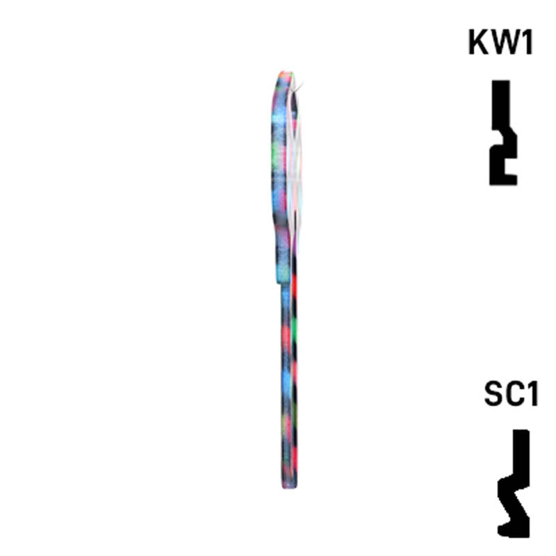 Happy Keys- Chevron Key (Choose Keyway) Residential-Commercial Key Howard Keys