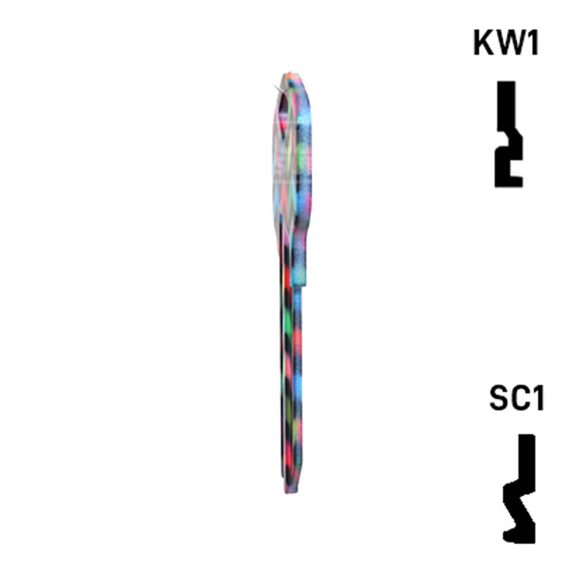 Happy Keys- Chevron Key (Choose Keyway) Residential-Commercial Key Howard Keys