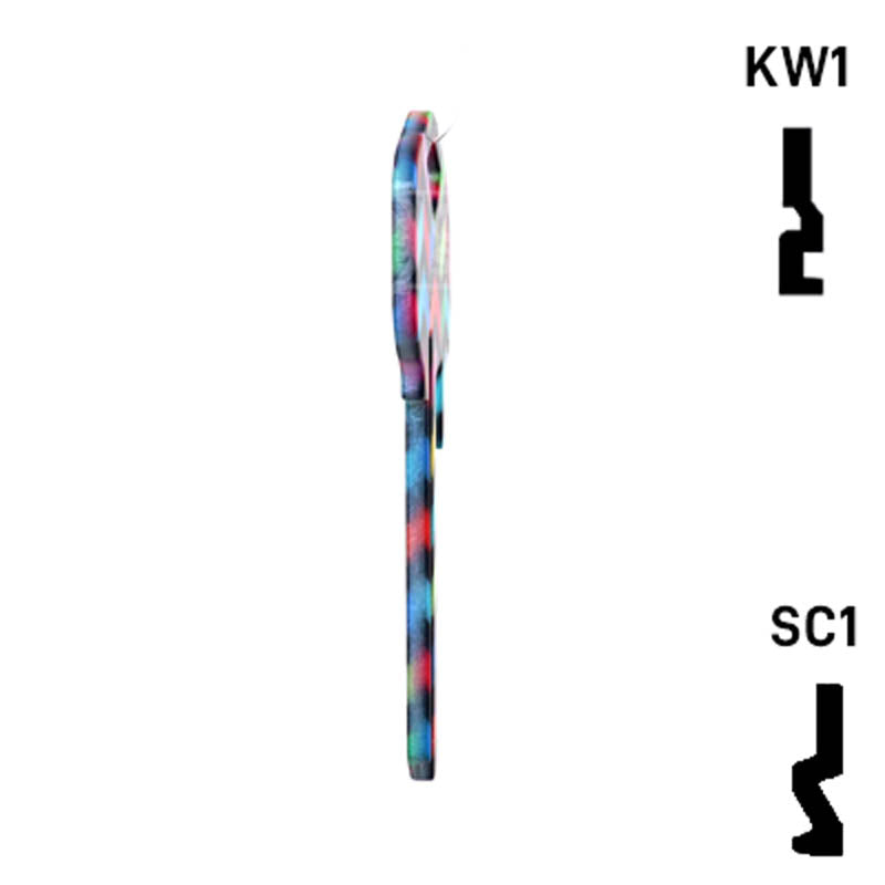 Happy Keys- Chevron Key (Choose Keyway) Residential-Commercial Key Howard Keys
