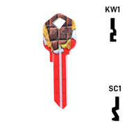Happy Keys- Chocolate Bar Key (Choose Keyway) Residential-Commercial Key Howard Keys