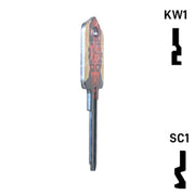 Happy Keys- Darth Maul (Choose Keyway) Residential-Commercial Key Howard Keys