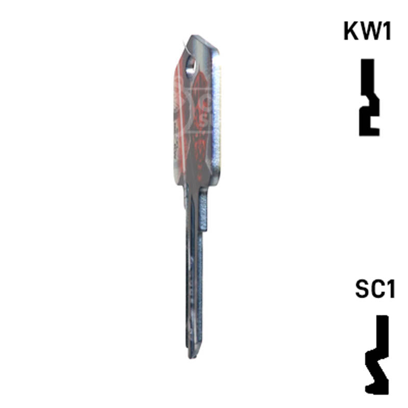 Happy Keys- Darth Maul (Choose Keyway) Residential-Commercial Key Howard Keys