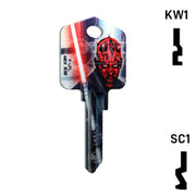Happy Keys- Darth Maul (Choose Keyway) Residential-Commercial Key Howard Keys