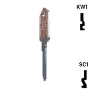 Happy Keys- Darth Maul (Choose Keyway) Residential-Commercial Key Howard Keys