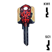 Happy Keys- Darth Maul (Choose Keyway) Residential-Commercial Key Howard Keys