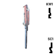 Happy Keys- Darth Maul (Choose Keyway) Residential-Commercial Key Howard Keys