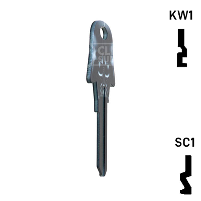 Happy Keys- Darth Vader Key (Choose Keyway) Residential-Commercial Key Howard Keys