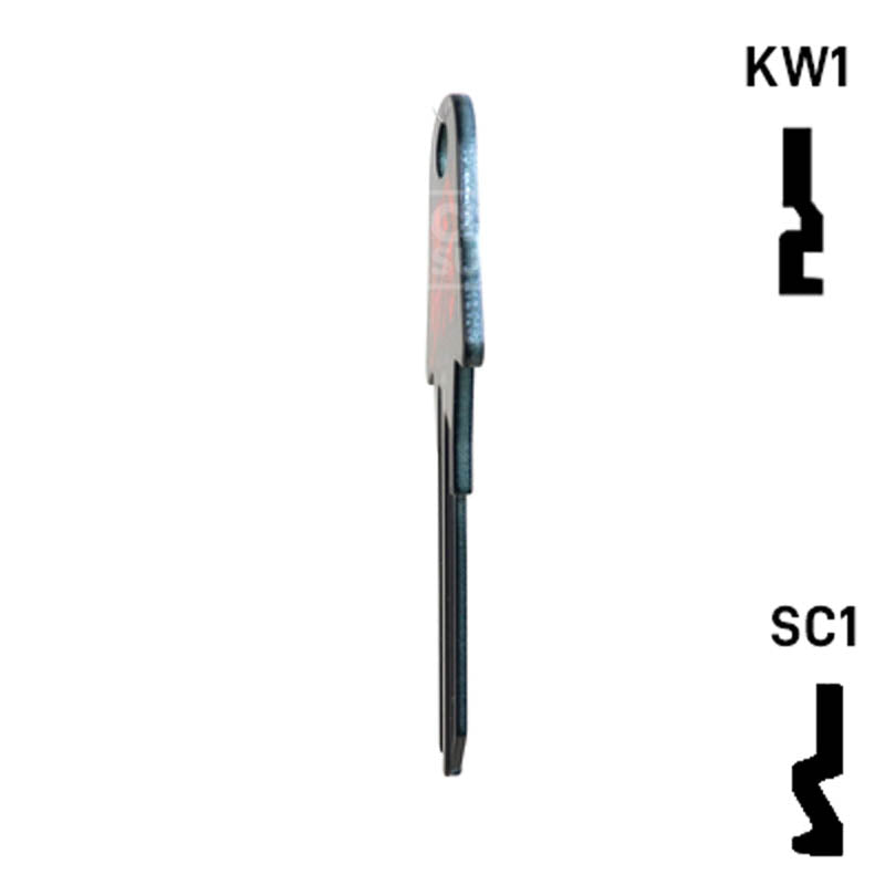 Happy Keys- Darth Vader Key (Choose Keyway) Residential-Commercial Key Howard Keys