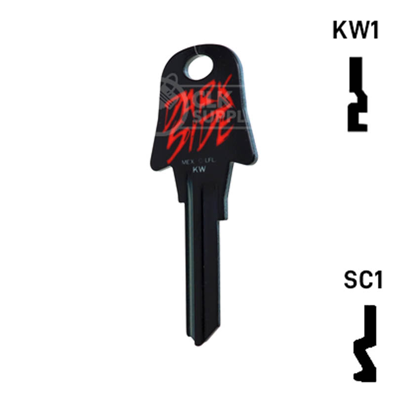 Happy Keys- Darth Vader Key (Choose Keyway) Residential-Commercial Key Howard Keys