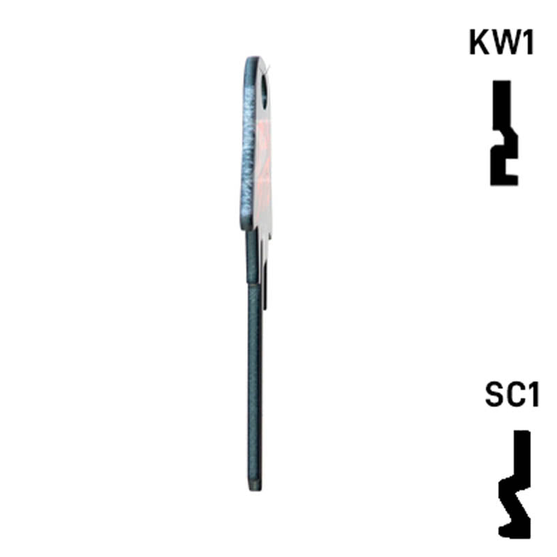 Happy Keys- Darth Vader Key (Choose Keyway) Residential-Commercial Key Howard Keys