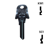 Happy Keys- Darth Vader Key (Choose Keyway) Residential-Commercial Key Howard Keys
