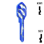Happy Keys- Dolphins Key (Choose Keyway) Residential-Commercial Key Howard Keys