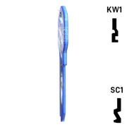 Happy Keys- Dolphins Key (Choose Keyway) Residential-Commercial Key Howard Keys