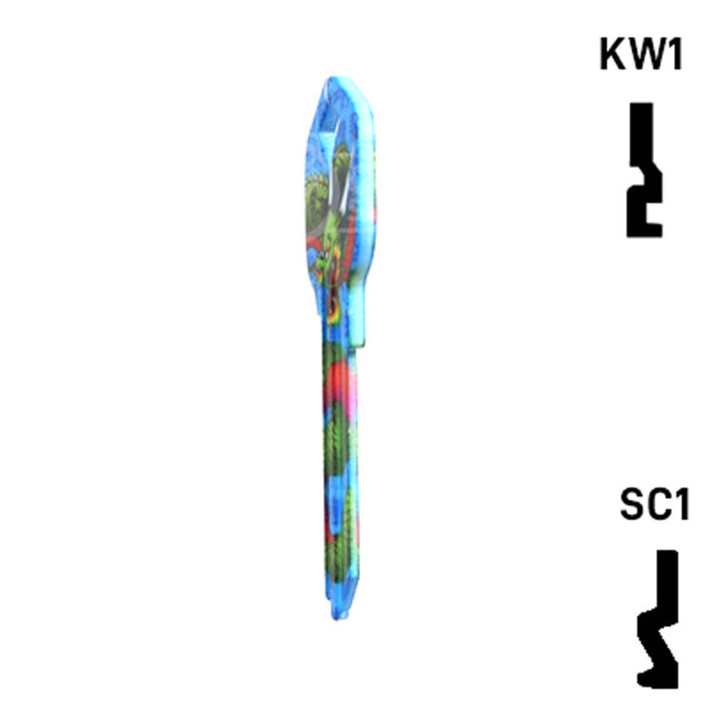 Happy Keys- Dragon Key (Choose Keyway) Residential-Commercial Key Howard Keys